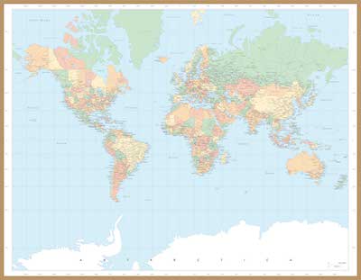 World Map MHF
